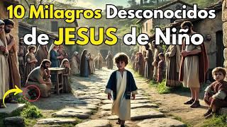 Textos Antiguos Revelan los Milagros Perdidos de Jesús Cuando era Niño - Historias Bíblicas