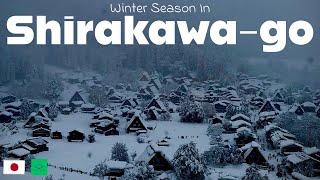 Shirakawa-Go in Snow Season️/ Gokayama / World Heritage / Japan Travel 4K VLOG