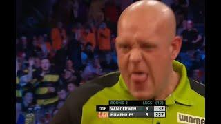 Michael Van Gerwen Toxic Behaviour + Argument With Humphries - Masters 2022