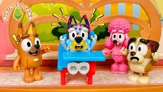 BLUEY - Don't Be Mean to Kids With Allergies! | Lessons For Kids | Pretend Play with Bluey Toys