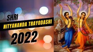 Live || Sri Nityananda Trayodasi 2022 || Hare Krishna Movement: Bhilai-Raipur