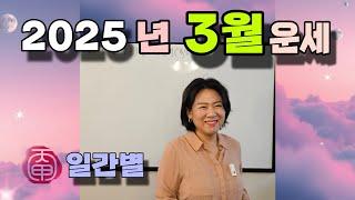 2025년 3월 운세_ 기묘월 일간별 행운은?