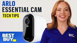 Monitor Your Home with Arlo Essential Outdoor 2K Cameras | Tech Tips from Best Buy