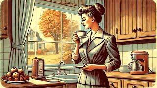 Vintage morning oldies music to cheer up your day (1940s, 30s Warm & Cozy Autumn Jazz Music)