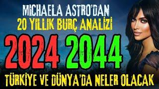 MICHAELA ASTRO'NUN 2024-2044 KEHANETLERİ: 20 YILLIK BURÇ ANALİZİ, TÜRKİYE VE DÜNYA'DA NELER OLACAK?