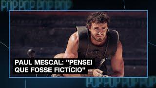 "Pensei que fosse ficção", diz Paul Mescal sobre fatos históricos de "Gladiador 2" | CNN Pop