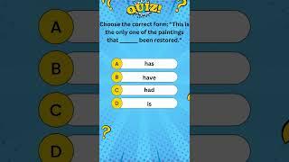 From Grammer Grump to Guru: Ace This Quiz & Rule the World of Words! ..#shorts #grammar #quiz