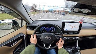 2024 Toyota RAV4 2.5 Hybrid POV Test Drive   @DRIVEWAVE1