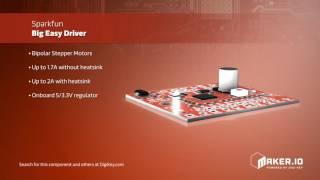 Sparkfun Big Easy Driver Stepper Driver | Maker Minute