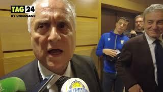 Lotito intervista: “Presidente deve essere presente, io laziale da quando ho 5 anni”