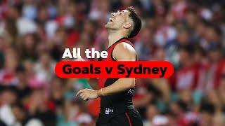 WATCH | 'All the Goals' from round 2, 2024 inc. Merrett's HUGE tackle and goal