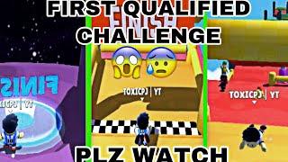 FIRST QUALIFIED CHALLENGE || STUMBLE GUYS | Toxic PJ YT