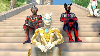 Kakak ultraman zero emas berubah menjadi baik karna ingin bersama adiknya - GTA Ultraman Lucu