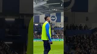 Pitchside with Danny Welbeck | Brighton 2-3 Liverpool