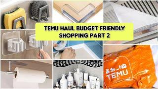 Unboxing Temu haul || Best Budget friendly Kitchen Itams || Temu Kitchen Shopping part 2