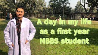 Day in life | MBBS | First year |  Medical school 🩺️