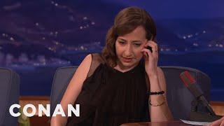 When Nick Nolte Called Kristen Schaal’s Mom | CONAN on TBS