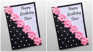 Easy & Beautiful Birthday Card Making • birthday card ideas • birthday card for bestfriend birthday