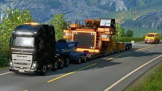 HAUL TRUCK OVERSIZE LOAD - Special Transport DLC First Look | Euro Truck Simulator 2