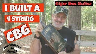 Cigar Box Guitars - I built a 4 String Cigar Box Guitar, I LIKE IT !!!!