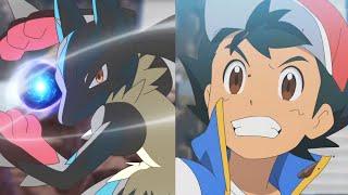 Ash ( Dragonite ) vs Korrina ( Mega Lucario ) - Episode 25 - Pokemon【AMV】