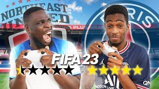 HALF STAR vs 5 STAR TEAM FIFA 23 MTG GAMING PS5 GAMEPLAY