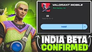 VALORANT MOBILE INDIA BETA 100% CONFIRMED BY RIOT GAMES 