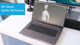 HP ZBook Studio G8 Review (i7-11800H, NVIDIA T1200)