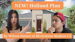 A Peek Inside the NEW Holland Plan by Wilson Homes @ Riverstone Madera CA, house for sale california