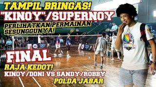 SERU!!! Perebutan HADIAH 6JT"KINOY" Tampil SERIUS SAAT BERTEMU PASANGAN "Sandy/Robby" (POLDA JABAR)