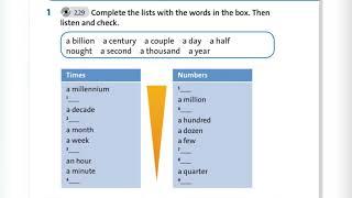 English plus 7. Unit 6. Ex1 p78