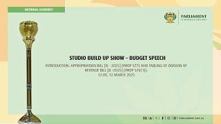 STUDIO BUILD UP SHOW – BUDGET SPEECH, 12 March 2025