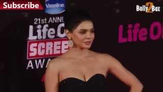 Indian Model at Life OK Screen Awards 2015 | Bolly2box