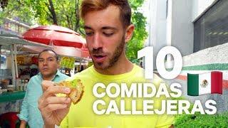 10 COMIDAS CALLEJERAS MEXICANAS QUE DEBES PROBAR (4K) | enriquealex