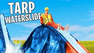 Ultimate Homemade Waterslide Build Battle!