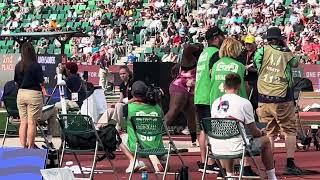 Women’s Shot Put FINAL 2024 U.S. Olympic Trials, Raven Saunders (19.90m; 65’ 3 ½’’)