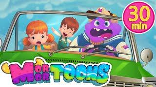 The Flying Car ( Mormor's Crazy Dream ) | Kids Songs Compilation From Mormortoons