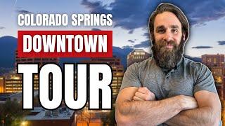 Downtown Colorado Springs VLOG TOUR! | Living In Colorado Springs CO