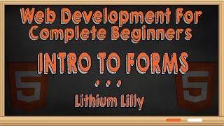 Web Development for Complete Beginners: Introduction to Forms