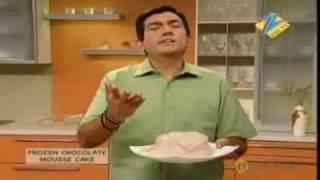 Khana Khazana - Cooking Show - Frozen Chocolate Mousse Cake - Recipe by Sanjeev Kapoor - Zee TV