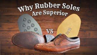 Should You Put Leather Or Rubber Soles On Your Dress Shoes?