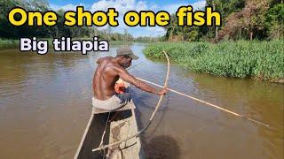 Amazing fish archery skills || Keterampilan memanah ikan yang luar biasa