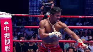 Buakaw Banchamek 1VS3 coolest Muay Boran Performance