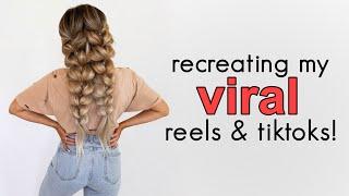 Recreating My Viral Reel + TikTok (10M views!)