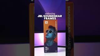 Unboxing the all-new JBL Soundgear Frames Audio Glasses. ️ #jbl #technology