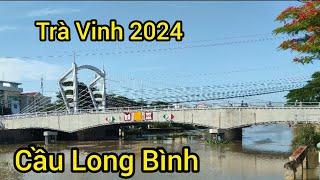 Chợ Trà Vinh Đến Bến Phà Long Trị _ Hoa Tâm Thành Phố Trà Vinh #hoatamtravinh @HoaTamTPTV