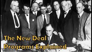 The Programs of the New Deal, Explained | US HISTORY HELP: The Great Depression