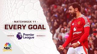 Every Premier League goal from Matchweek 11 (2024-25) | NBC Sports