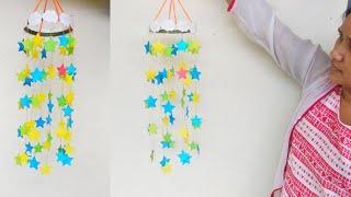 diy paper jhumar wall hanging craft ideas  Beautiful Handmade Woolen Wall Hanging Craft Ideas