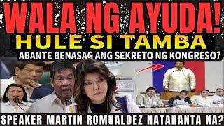 NÂTARÂNTÂ NASI SPÊAKÎR MARTIN ROMUALDEZ WALA NG AYUDA?! SENADO SEN IMEE MARCOS ÛMAKSY0N NA! ABALOS